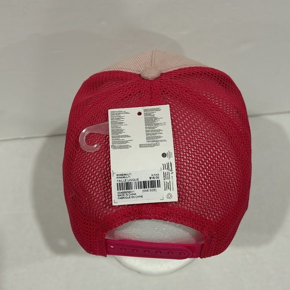 Women’s Hello kitty Mesh Corduroy Pink Hat One Size - Picture 5 of 6